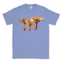 Colony Blue Lactarius Rufus Mushroom Illustrations Classic Tee - LillyAllenDesigns