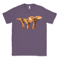Lavender Lactarius Rufus Mushroom Illustrations Classic Tee - LillyAllenDesigns