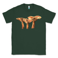 Sports Green Lactarius Rufus Mushroom Illustrations Classic Tee - LillyAllenDesigns