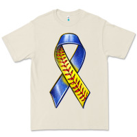 Bone down syndrome ribbon softball Premium Tee - texasbilliewilder