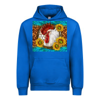 Cobalt western rooster Urban Hoodie - TumblerDesignByShophia