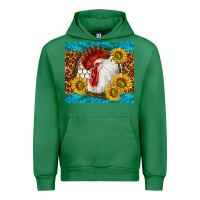 Emerald western rooster Urban Hoodie - TumblerDesignByShophia