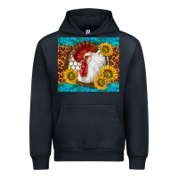 Navy western rooster Urban Hoodie - TumblerDesignByShophia