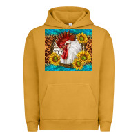 Pigment Peanut Butter western rooster Urban Hoodie - TumblerDesignByShophia