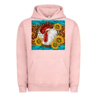 Pigment Salmon western rooster Urban Hoodie - TumblerDesignByShophia
