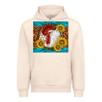 Western Rooster Urban Hoodie | Teevron