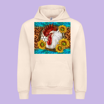 Western Rooster Urban Hoodie Designed By Tumblerdesignbyshophia