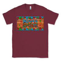 Burgundy different is au some autism awareness license plate Classic Tee - Artiststas