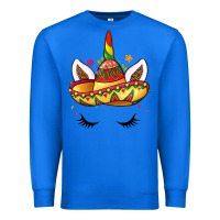 True Royal unicorn and sombrero Premium Sweatshirt - LillyAllenDesigns