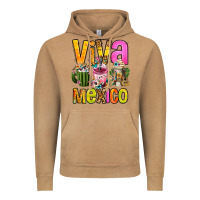 Viva Mexico Mexican Coffee Cups Vintage Hoodie | Teevron