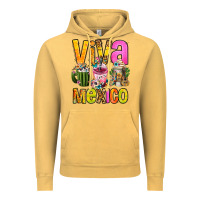 Vintage Mustard viva mexico mexican coffee cups Vintage Hoodie - FaDigitalArtStudio