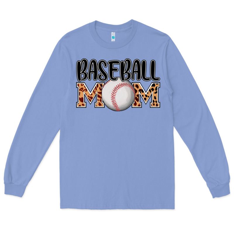 Baseball Mom Long Sleeve Tee by AdoDesignShop | Teevron