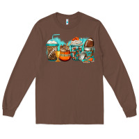 Chestnut American football coffee Long Sleeve Tee - Jasminsmagicworld