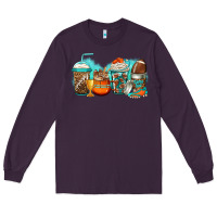 Plum American football coffee Long Sleeve Tee - Jasminsmagicworld