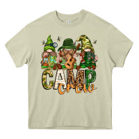Mossy camp crew with gnomies Heavy Core Tee - texasbilliewilder