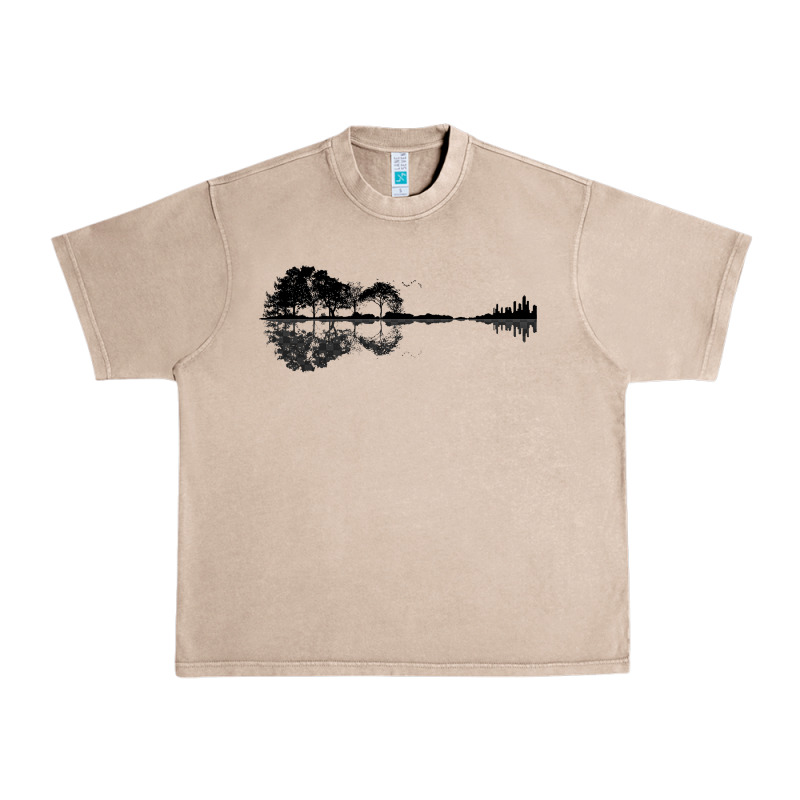 Nature Guitar Urban Heavy Tee by Bettercallsaul | Teevron