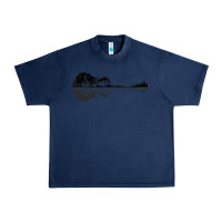 Navy Nature Guitar Urban Heavy Tee - Bettercallsaul
