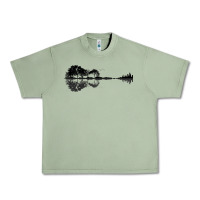 Oil Green Nature Guitar Urban Heavy Tee - Bettercallsaul