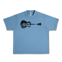 Pebble Blue Nature Guitar Urban Heavy Tee - Bettercallsaul