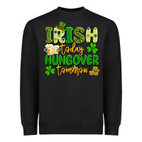 Black irish today hungover tomorrow Heavyweight Sweatshirt - Artiststas