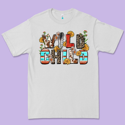Wild Child Premium Tee Designed By Zillion Design Studio