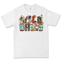 White wild child Premium Tee - Zillion Design Studio