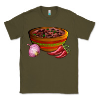 Army Green chilli con carne Classic Tee - AdoDesignShop