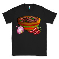 Black chilli con carne Classic Tee - AdoDesignShop