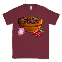 Burgundy chilli con carne Classic Tee - AdoDesignShop
