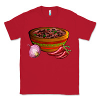 Red chilli con carne Classic Tee - AdoDesignShop