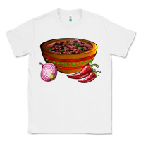 White chilli con carne Classic Tee - AdoDesignShop