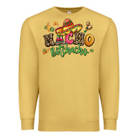 Antique Gold nacho bitchacho Premium Sweatshirt - LillyAllenDesigns