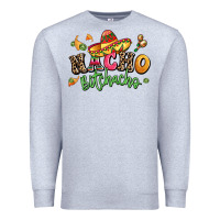 Heather Grey nacho bitchacho Premium Sweatshirt - LillyAllenDesigns