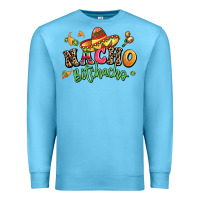 Ocean Blue nacho bitchacho Premium Sweatshirt - LillyAllenDesigns