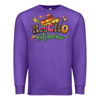 Purple nacho bitchacho Premium Sweatshirt - LillyAllenDesigns