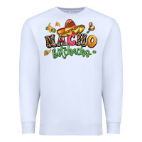 White nacho bitchacho Premium Sweatshirt - LillyAllenDesigns