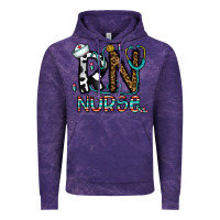 Cloud Purple rn nurse Vintage Hoodie - CowhideDigitalArt