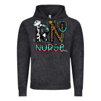 Vintage Black rn nurse Vintage Hoodie - CowhideDigitalArt