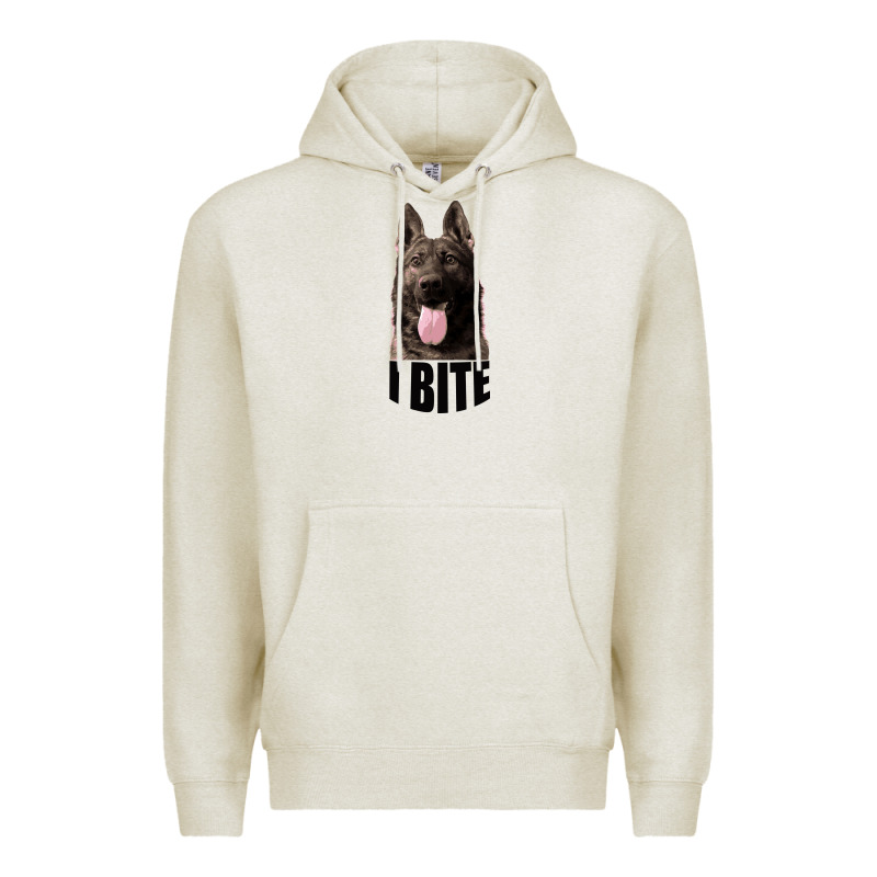 I Bite Premium Hoodie by Bettercallsaul | Teevron