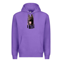Purple I BITE Premium Hoodie - Bettercallsaul