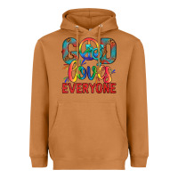 Meerkat Lgbtq God Loves Everyone With Unicorn Heavyweight Hoodie - BundleAndBundleShop