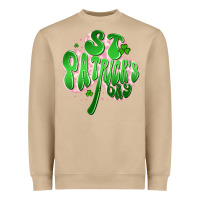Mushroom st patricks day clover Heavyweight Sweatshirt - Artiststas