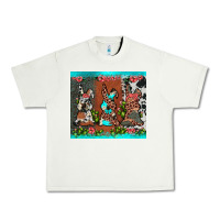 Pistachio easter bunny's leopard cowhide cactus Urban Heavy Tee - JahusDesignShop