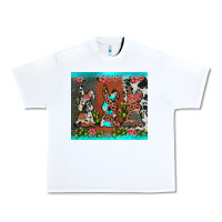 White easter bunny's leopard cowhide cactus Urban Heavy Tee - JahusDesignShop