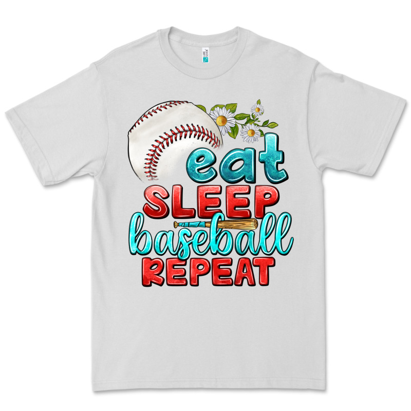 Eat Sleep Baseball Repeat Premium Tee by texasbilliewilder | Teevron