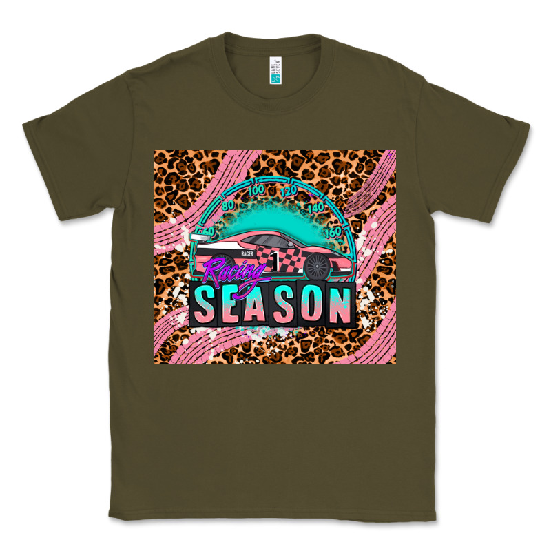 Pink Racing Car Classic Tee by AdoDesignShop | Teevron