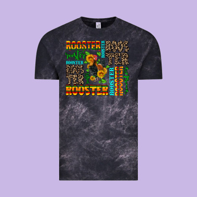 Rooster Vintage Tee Designed By Adodesignshop