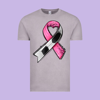 Breast Cancer Sport Ribbons Vintage Tee Designed By Adodesignshop