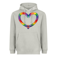 Moon Dust Lgbtq Heart Balloon Heavyweight Hoodie - BundleAndBundleShop
