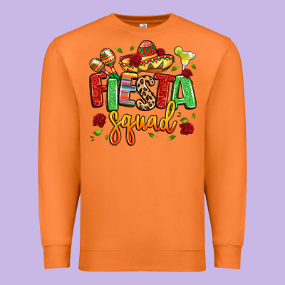 Fiesta Squad Premium Sweatshirt Designed By Lillyallendesigns